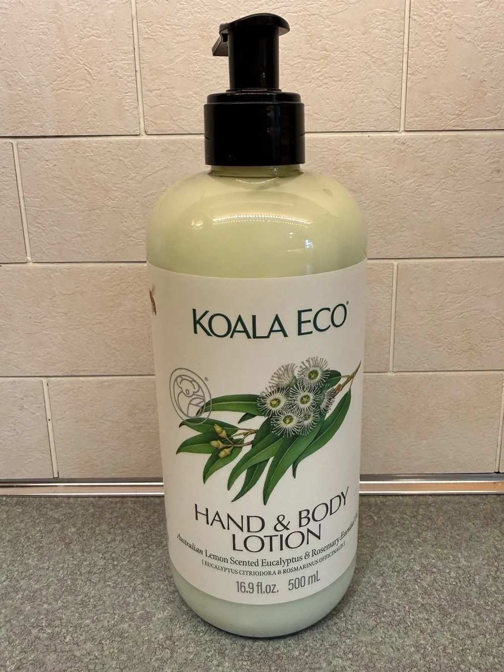 Koala Eco Hand & Body Lotion - Lemon Scented Eucalyptus & Rosemary Essential Oil